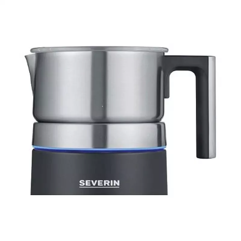 Severin SM 3586 Spuma 700 επαγωγικός αφροποιητής γάλακτος μαύρο/ανοξείδωτο