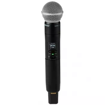 Shure SLXD2+/58=-G65 πομπός χειρός με κάψουλα SM58 (470-606 MHz)