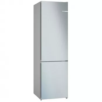 Bosch KGN392LBF Serie 4 Ελεύθερη ψυγειοκαταψύκτη, ύψος 203 cm, ενεργειακή κλάση B, ασημί όψη Inox