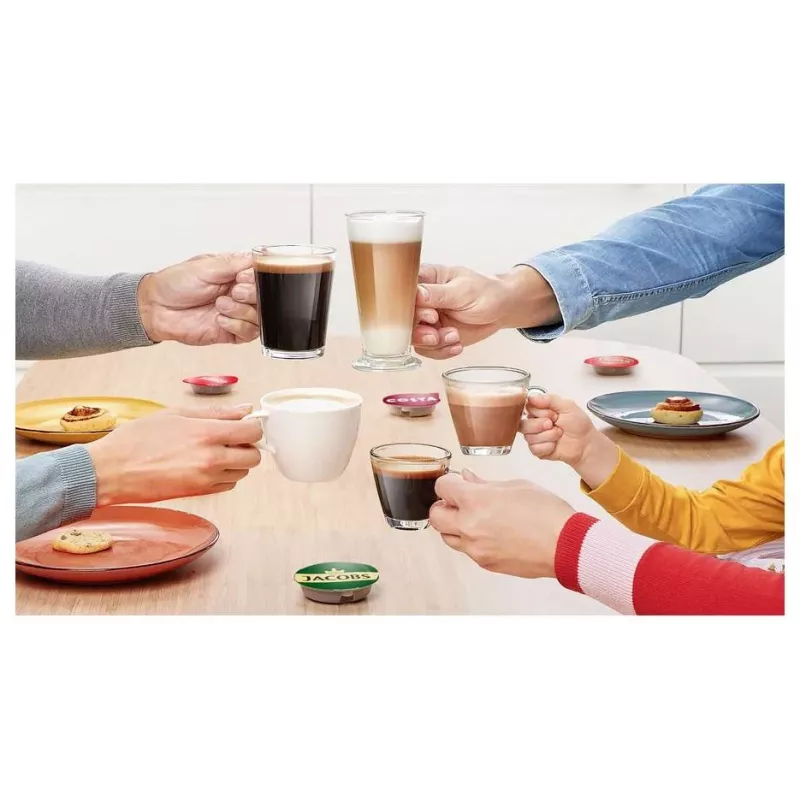 Bosch TAS102E TASSIMO Happy Μηχανή καφέ με κάψουλες πολλαπλών ροφημάτων - Friendly Black
