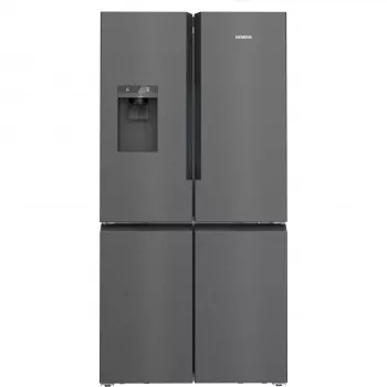 Siemens KF96DPXEA iQ700 French Door Side-by-Side Ψυγειοκαταψύκτης με παροχή νερού και πάγου, 183 cm, ενεργειακή κλάση E, ανοξείδωτο ατσάλι