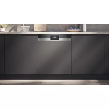Siemens SX53ES22CE iQ300 Ημιεντοιχιζόμενο πλυντήριο πιάτων, 60 cm, 13 σερβίτσια, ενεργειακή κλάση E, Home Connect, AquaStop, InfoLight, ανοξείδωτο ατσάλι