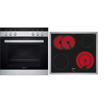 Siemens EQ110KA0Z Σετ εντοιχιζόμενου φούρνου και εστιών