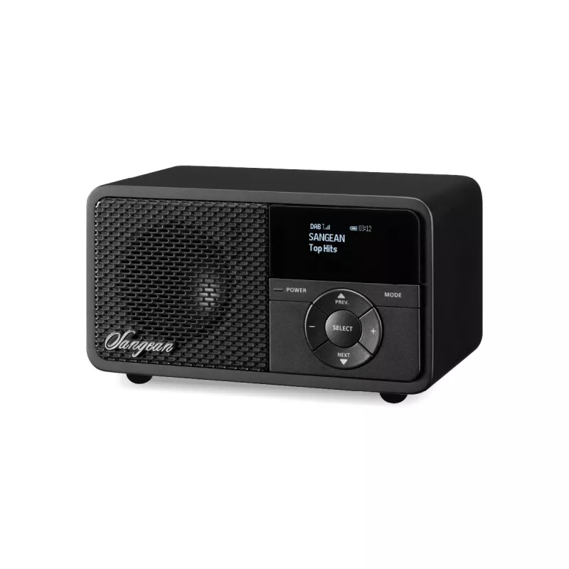 Sangean DDR-7X φορητό ραδιόφωνο DAB+ & FM με Bluetooth, Μαύρο