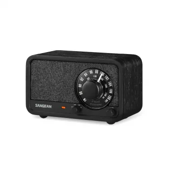 Sangean WR-8 Ραδιόφωνο FM με ξύλινο περίβλημα, Midnight Oak