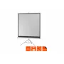 celexon Economy Οθόνη προβολής με τρίποδο 133 x 133 cm White Edition