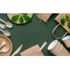 GoGreen Κομποστοποιήσιμα καλαμάκια από καλάμι 20 τεμ. φυσικά καλαμάκια
