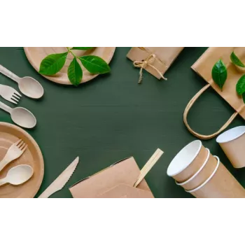 GoGreen Κομποστοποιήσιμα καλαμάκια από καλάμι 20 τεμ. φυσικά καλαμάκια