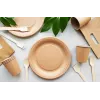 GOGREEN Πιάτα από χαρτί kraft Go Green Ø22cm 20 τεμ.