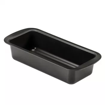 NEWILL Φόρμα ψωμιού 25x11x6,4 cm μαύρη αντικολλητική φόρμα ψησίματος από χάλυβα άνθρακα