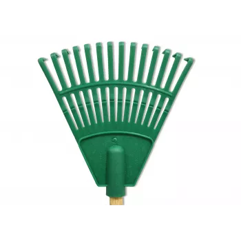HORTUS Μικρό χειροκτένι με λαβή πράσινο 20 cm 14 δόντια