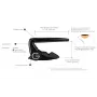 G7th Performance 2 Classical Black Capo for Classical and Flamenco Guitar