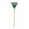HORTUS Τσουγκράνα φύλλων με λαβή πράσινη 45 cm (20 δόντια)
