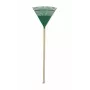 HORTUS Τσουγκράνα φύλλων με λαβή πράσινη 45 cm (20 δόντια)