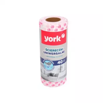 YORK Χαρτοπετσέτες κουζίνας σε ρολό, 40 τεμ.