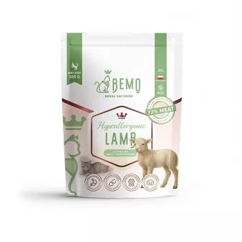 BEMO Cat Υποαλλεργικό Αρνί - Ξηρή τροφή για γάτες - 500g