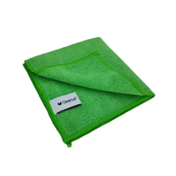 QLEANUP Πανιά μικροϊνών 250gsm 30x30 cm, 10 τεμ., Πράσινο