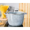 Zilner Μάρμαρο Σετ μαγειρικών σκευών 4 τεμ. Γκρι ZL-7066