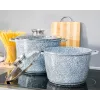 Zilner Μάρμαρο Σετ μαγειρικών σκευών 4 τεμ. Γκρι ZL-7066