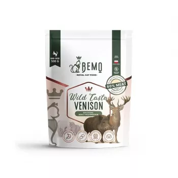 BEMO Cat Wild Taste Venison - Ξηρή τροφή για γάτες - 500g