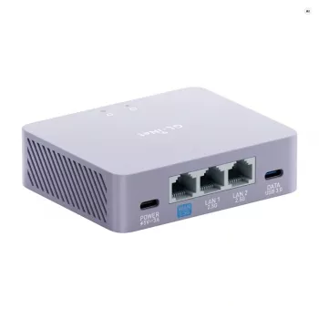 GL.iNet GL-MT5000 AX5400 Wi-Fi 6 Dual-Band Ασύρματος router με θύρες 2,5G Multi-Gigabit, OpenWrt, WireGuard VPN, 1GB RAM, 8GB eMMC