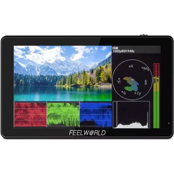 FEELWORLD LUT5 5,5 inch 3000nit Οθόνη αφής 3D LUT 4K HDMI On-Camera Monitor