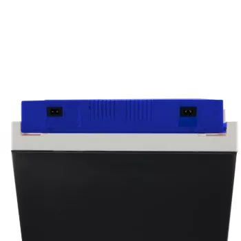 GIOSTYLE Brio 26 Ηλεκτρικό ψυγείο 12/230V 26L Σκούρο γκρι με Κόκκινες/Μπλε πινελιές