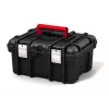 KETER DIY Εργαλειοθήκη 16, 41,9 x 32,7 x 20,5 cm, Μαύρο με κόκκινες πινελιές, στοιβαζόμενη, μεταλλικά κλείστρα, αφαιρούμενη θήκη