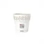 STEFANPLAST Gaia Γλάστρα με πιατάκι Ø20x19cm Λευκό
