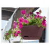 STEFANPLAST Κρεμαστή γλάστρα Natural Ø30x14,5cm Σκούρο καφέ