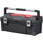 KETER DIY Hawk Βαλιτσάκι εργαλείων 26 με οργανωτή, 66 x 28,7 x 26,6 cm, Μαύρο/Κόκκινο