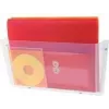 deflecto DocuPocket Επιτοίχια βάση φυλλαδίων, DIN A4 οριζόντια, άθραυστο, διάφανο πλαστικό, 1 τεμ. (63201)