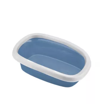 STEFANPLAST Αμμολεκάνη γάτας Sprint 20 58x39x17cm μπλε/λευκή