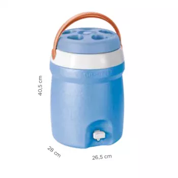 GIOSTYLE Θερμός 10,75L Fiesta 10 μπλε-πορτοκαλί