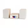 Pure Classic Στερεοφωνικό Mini-Hi-Fi-System DAB+/FM, Bluetooth, CD, USB λευκό/δρυς