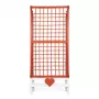 GIOSTYLE Love απλώστρα ρούχων λευκό/πορτοκαλί 180x56x96cm