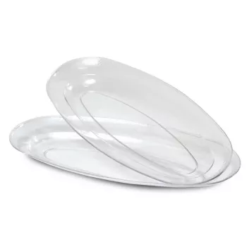 GUARDINI Πλαστικοί δίσκοι διαφανείς 2 τεμ. Easy Bake 46x23cm