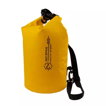 GIOSTYLE Αδιάβροχη θερμική στεγνή τσάντα Nautic Storm M 10L, Ø20x45cm, κίτρινο