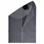 ORDINETT Θήκη προστασίας ρούχων ταξιδιού 60x100cm γκρι