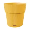 STEFANPLAST Ethica Γλάστρα με πιατάκι Ø40x39cm μουσταρδί