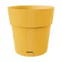 STEFANPLAST Ethica Γλάστρα με πιατάκι Ø40x39cm μουσταρδί