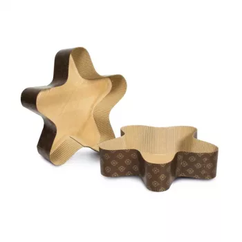 GUARDINI Αστέρια φόρμες ψησίματος από χαρτί 3 τεμ. Easy Bake 25x21cm