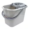 SAUBER Οβάλ κουβάς 15L με στύψιμο με κουμπί