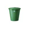 STEFANPLAST Βαρέλι βρόχινου νερού 210L με καπάκι και βρύση Ø76,5x84cm πράσινο