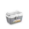 STEFANPLAST Μεταφορικό κουτί Mini Gulliver 40x30x24cm Λευκό/Γκρι