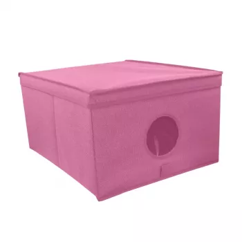 ORDINETT Πτυσσόμενο κουτί L 50x40x25cm Σχέδιο λουλουδιών