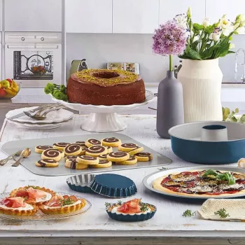GUARDINI XBake Φόρμα για κέικ με σούστα Ø 23 cm Ανθρακί γκρι