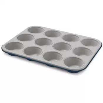 GUARDINI XBake Φόρμα για μάφιν 12 θέσεων 27 x 35 x 3 cm Ανθρακί Αντικολλητική