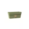 STEFANPLAST Flower Box with Tray Ethica 30x13x12 cm Green