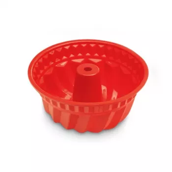GUARDINI Φόρμα ψησίματος σιλικόνης Juliette Ø 22 x 10,7 cm Κόκκινη